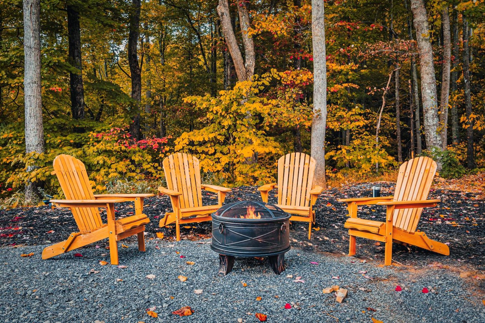 Secluded Mtn View New! 10 Mins To Gatlinburg Or Park Villa Bagian luar foto
